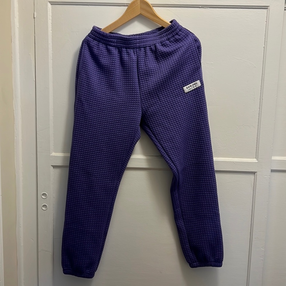 COZY Purple Sweatpants